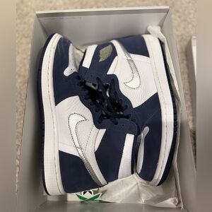 Air Jordan 1 highs navy and blue